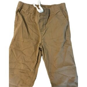 Cat & Jack Boys Khaki Straight Recto Pants Size 16 Adjustable Waist Casual‎